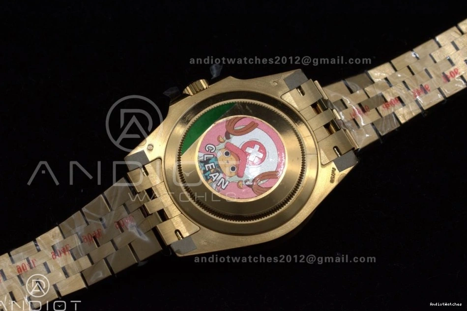 YG on Master GMT Jubilee Black Dial Bracelet Edition Best II Clean CHS DD3285 928 Versatile 1:1 126718 GRNR 0919